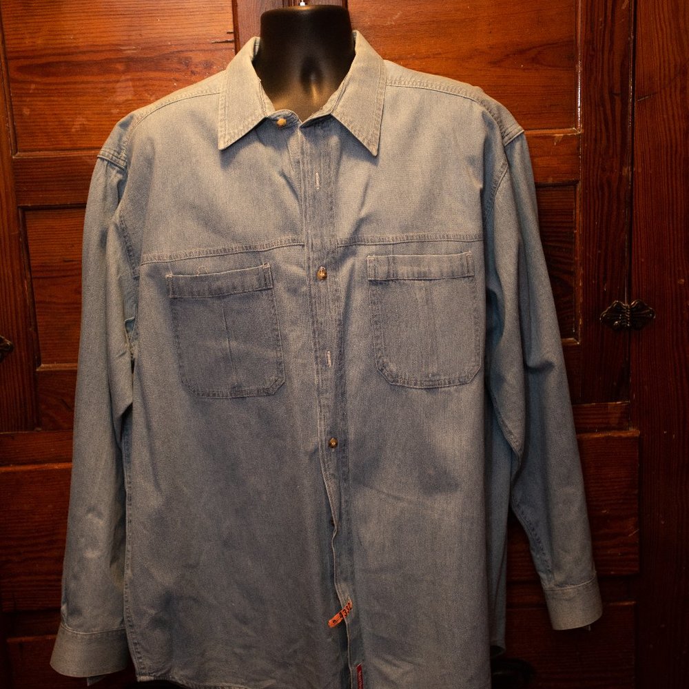 Marlboro Country Store denim dress shirt